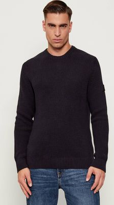 Sweter męski casual Joop! Jeans ze sklepu: Gomez Fashion Store w kategorii: Swetry męskie - zdjęcie 874714-BD9-10338_JJ255M000014001