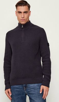 Joop! Jeans - Sweter męski casual na zimę ze sklepu: Gomez Fashion Store w kategorii: Swetry męskie - zdjęcie 874714-BD9-10338_JJ255M000015404