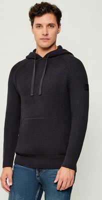 Sweter męski casual Joop! Jeans ze sklepu: Gomez Fashion Store w kategorii: Swetry męskie - zdjęcie 874714-BD9-10338_JJ255M000054404