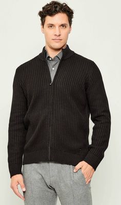 Sweter męski na zimę Joop! ze sklepu: Gomez Fashion Store w kategorii: Swetry męskie - zdjęcie 874714-BD9-10338_JO255M000015001