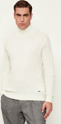 Sweter męski zimowy casualowy Joop! ze sklepu: Gomez Fashion Store w kategorii: Swetry męskie - zdjęcie 874714-BD9-10338_JO255M000024A55