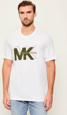 T-shirt męski na wiosnę Michael Kors ze sklepu: Gomez Fashion Store w kategorii: T-shirty męskie - zdjęcie 874714-BD9-10338_MK255M000004100