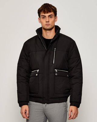 Kurtka męska na wiosnę casual Michael Kors ze sklepu: Gomez Fashion Store w kategorii: Kurtki męskie - zdjęcie 874714-BD9-10338_MK255M000012001