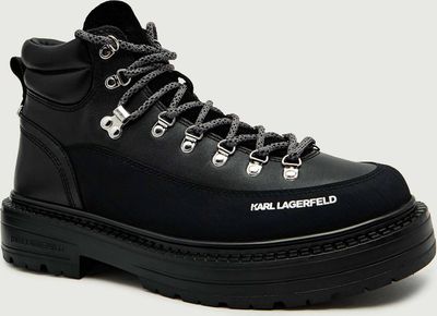 Karl Lagerfeld - Buty trekkingowe męskie na zimę ze sklepu: Gomez Fashion Store w kategorii: Buty trekkingowe męskie - zdjęcie 874714-BD9-10338_KL255M000155000