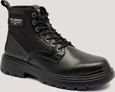 Buty zimowe męskie zimowe Karl Lagerfeld ze sklepu: Gomez Fashion Store w kategorii: Buty zimowe męskie - zdjęcie 874714-BD9-10338_KL255M000172000