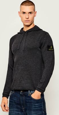 Sweter męski Premiata ze sklepu: Gomez Fashion Store w kategorii: Swetry męskie - zdjęcie 874714-BD9-10338_PT255M000015E48