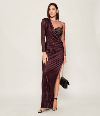 Sukienka zimowa Elisabetta Franchi ze sklepu: Gomez Fashion Store w kategorii: Sukienki - zdjęcie 874714-BD9-10338_EF255W000003A46
