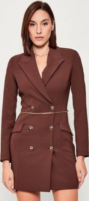 Sukienka na wiosnę Elisabetta Franchi ze sklepu: Gomez Fashion Store w kategorii: Sukienki - zdjęcie 874714-BD9-10338_EF255W000010A45