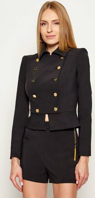 Marynarka elegancki jesienny Elisabetta Franchi ze sklepu: Gomez Fashion Store w kategorii: Marynarki damskie - zdjęcie 874714-BD9-10338_EF255W000017110