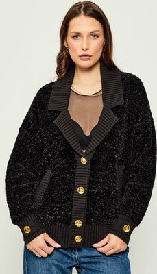 Sweter damski na zimę Elisabetta Franchi ze sklepu: Gomez Fashion Store w kategorii: Swetry damskie - zdjęcie 874714-BD9-10338_EF255W000026110