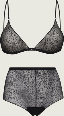 Komplet bielizny damskiej koronkowy Elisabetta Franchi ze sklepu: Gomez Fashion Store w kategorii: Komplety bielizny damskiej - zdjęcie 874714-BD9-10338_EF255W000032110