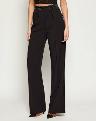 Spodnie damskie Elisabetta Franchi ze sklepu: Gomez Fashion Store w kategorii: Spodnie damskie - zdjęcie 874714-BD9-10338_EF255W000056110