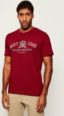T-shirt męski Gant ze sklepu: Gomez Fashion Store w kategorii: T-shirty męskie - zdjęcie 874714-BD9-10338_GA255M000024604