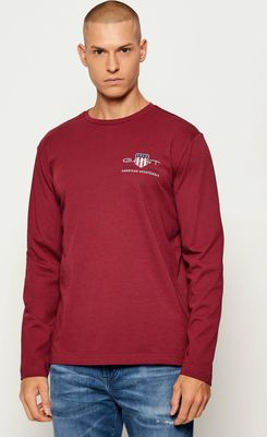 T-shirt męski na jesień młodzieżowy Gant ze sklepu: Gomez Fashion Store w kategorii: T-shirty męskie - zdjęcie 874714-BD9-10338_GA255M000028604