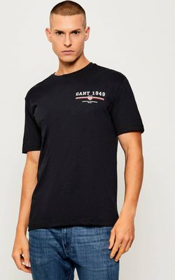 Gant - T-shirt męski ze sklepu: Gomez Fashion Store w kategorii: T-shirty męskie - zdjęcie 874714-BD9-10338_GA255M000038005