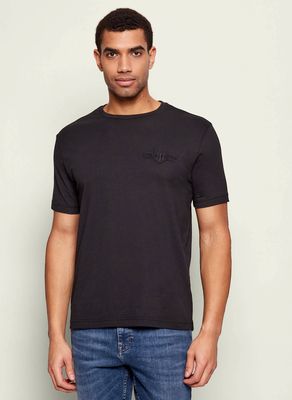 T-shirt męski casual na wiosnę Gant ze sklepu: Gomez Fashion Store w kategorii: T-shirty męskie - zdjęcie 874714-BD9-10338_GA255M000042005