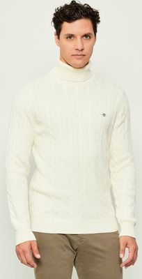 Sweter męski Gant ze sklepu: Gomez Fashion Store w kategorii: Swetry męskie - zdjęcie 874714-BD9-10338_GA255M000063130