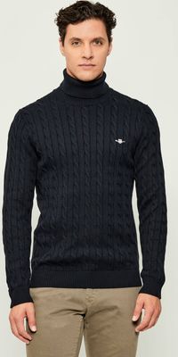 Gant - Sweter męski casual ze sklepu: Gomez Fashion Store w kategorii: Swetry męskie - zdjęcie 874714-BD9-10338_GA255M000063433