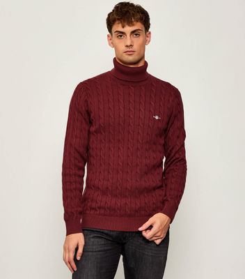 Sweter męski na zimę Gant ze sklepu: Gomez Fashion Store w kategorii: Swetry męskie - zdjęcie 874714-BD9-10338_GA255M000063604