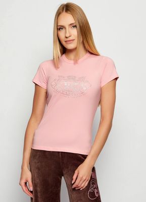 Bluzka damska wiosenna młodzieżowa Juicy Couture ze sklepu: Gomez Fashion Store w kategorii: Bluzki damskie - zdjęcie 874714-BD9-10338_JY255W000045007