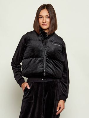 Kamizelka damska Juicy Couture ze sklepu: Gomez Fashion Store w kategorii: Kamizelki damskie - zdjęcie 874714-BD9-10338_JY255W000053001