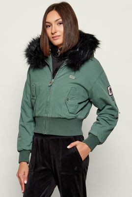 Kurtka damska jesienna Juicy Couture ze sklepu: Gomez Fashion Store w kategorii: Kurtki damskie - zdjęcie 874714-BD9-10338_JY255W000054128