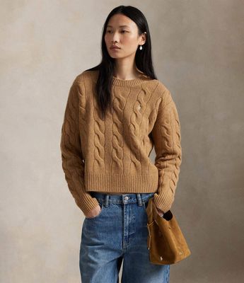 Sweter damski na zimę Polo Ralph Lauren ze sklepu: Gomez Fashion Store w kategorii: Swetry damskie - zdjęcie 874714-BD9-10338_PR255W000060EA7