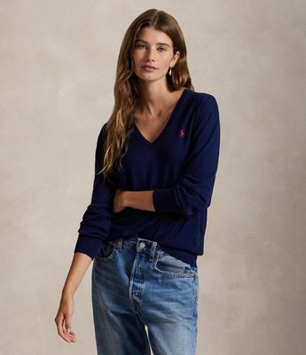 Sweter damski na zimę Polo Ralph Lauren ze sklepu: Gomez Fashion Store w kategorii: Swetry damskie - zdjęcie 874714-BD9-10338_PR255W000065E48