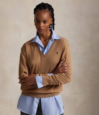 Sweter damski casual Polo Ralph Lauren ze sklepu: Gomez Fashion Store w kategorii: Swetry damskie - zdjęcie 874714-BD9-10338_PR255W000065ERU