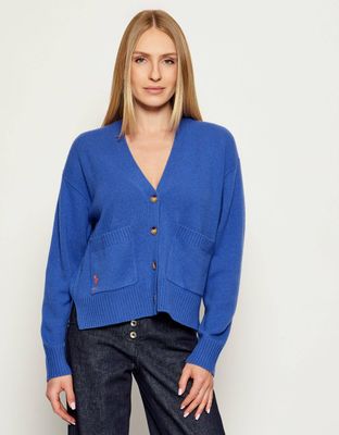 Polo Ralph Lauren - Sweter damski na zimę ze sklepu: Gomez Fashion Store w kategorii: Swetry damskie - zdjęcie 874714-BD9-10338_PR255W000067ERY