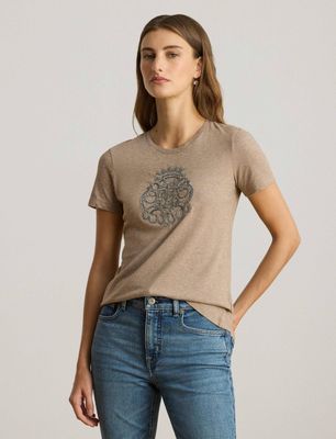 Bluzka damska młodzieżowa LAUREN RALPH LAUREN ze sklepu: Gomez Fashion Store w kategorii: Bluzki damskie - zdjęcie 874714-BD9-10338_RL255W00003616S