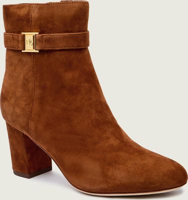 Botki jesienne LAUREN RALPH LAUREN ze sklepu: Gomez Fashion Store w kategorii: Botki - zdjęcie 874714-BD9-10338_RL255W000115I74