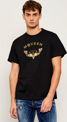Alexander McQueen - T-shirt męski ze sklepu: Gomez Fashion Store w kategorii: T-shirty męskie - zdjęcie 874714-BD9-10338_AQ255M000008182