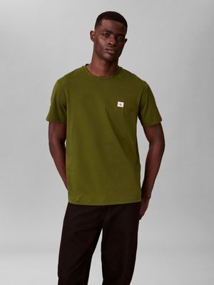 Calvin Klein Jeans - T-shirt męski casual ze sklepu: Gomez Fashion Store w kategorii: T-shirty męskie - zdjęcie 874714-BD9-10338_CJ261M000007Y99