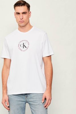T-shirt męski wiosenny Calvin Klein Jeans ze sklepu: Gomez Fashion Store w kategorii: T-shirty męskie - zdjęcie 874714-BD9-10338_CJ261M000013C65