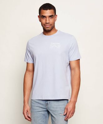 T-shirt męski casual Calvin Klein Jeans ze sklepu: Gomez Fashion Store w kategorii: T-shirty męskie - zdjęcie 874714-BD9-10338_CJ261M000016Z05