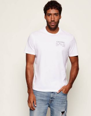 Calvin Klein Jeans - T-shirt męski na wiosnę casual ze sklepu: Gomez Fashion Store w kategorii: T-shirty męskie - zdjęcie 874714-BD9-10338_CJ261M000016C65