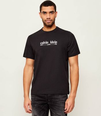 T-shirt męski wiosenny Calvin Klein Jeans ze sklepu: Gomez Fashion Store w kategorii: T-shirty męskie - zdjęcie 874714-BD9-10338_CJ261M000017C64