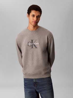 Bluza męska na wiosnę Calvin Klein Jeans ze sklepu: Gomez Fashion Store w kategorii: Bluzy męskie - zdjęcie 874714-BD9-10338_CJ261M000038880