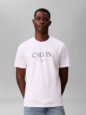 Calvin Klein - T-shirt męski młodzieżowy ze sklepu: Gomez Fashion Store w kategorii: T-shirty męskie - zdjęcie 874714-BD9-10338_CK261M000010C88