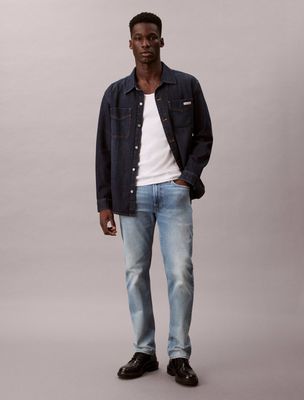 Jeansy męskie Calvin Klein ze sklepu: Gomez Fashion Store w kategorii: Jeansy męskie - zdjęcie 874714-BD9-10338_CK261M000012F08