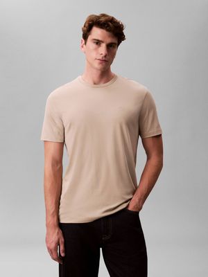 T-shirt męski casualowy na wiosnę Calvin Klein ze sklepu: Gomez Fashion Store w kategorii: T-shirty męskie - zdjęcie 874714-BD9-10338_CK261M000042F24