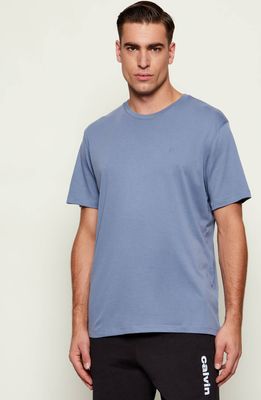 Calvin Klein - T-shirt męski casualowy ze sklepu: Gomez Fashion Store w kategorii: T-shirty męskie - zdjęcie 874714-BD9-10338_CK261M000042F25