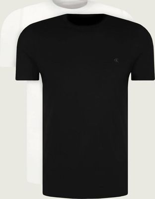 T-shirt męski casual Calvin Klein ze sklepu: Gomez Fashion Store w kategorii: T-shirty męskie - zdjęcie 874714-BD9-10338_CK261M000046F29