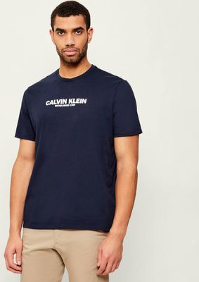 T-shirt męski na wiosnę Calvin Klein ze sklepu: Gomez Fashion Store w kategorii: T-shirty męskie - zdjęcie 874714-BD9-10338_CK261M000049227