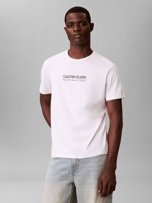 T-shirt męski Calvin Klein ze sklepu: Gomez Fashion Store w kategorii: T-shirty męskie - zdjęcie 874714-BD9-10338_CK261M000051F31