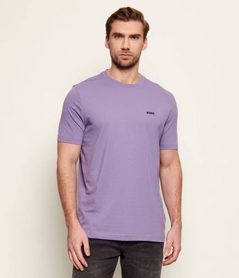 BOSS GREEN - T-shirt męski casual ze sklepu: Gomez Fashion Store w kategorii: T-shirty męskie - zdjęcie 874714-BD9-10338_BG261M000003521
