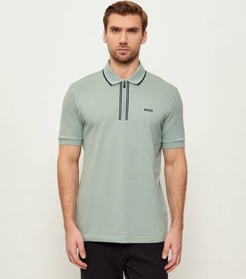 T-shirt męski na wiosnę BOSS GREEN ze sklepu: Gomez Fashion Store w kategorii: T-shirty męskie - zdjęcie 874714-BD9-10338_BG261M000011357