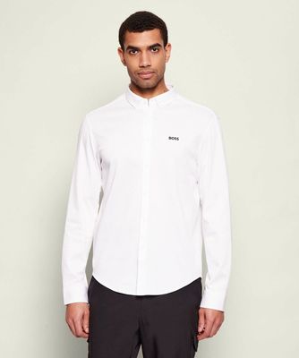 Koszula męska BOSS GREEN ze sklepu: Gomez Fashion Store w kategorii: Koszule męskie - zdjęcie 874714-BD9-10338_BG261M000018100