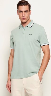 BOSS GREEN - T-shirt męski casual ze sklepu: Gomez Fashion Store w kategorii: T-shirty męskie - zdjęcie 874714-BD9-10338_BG261M000002360